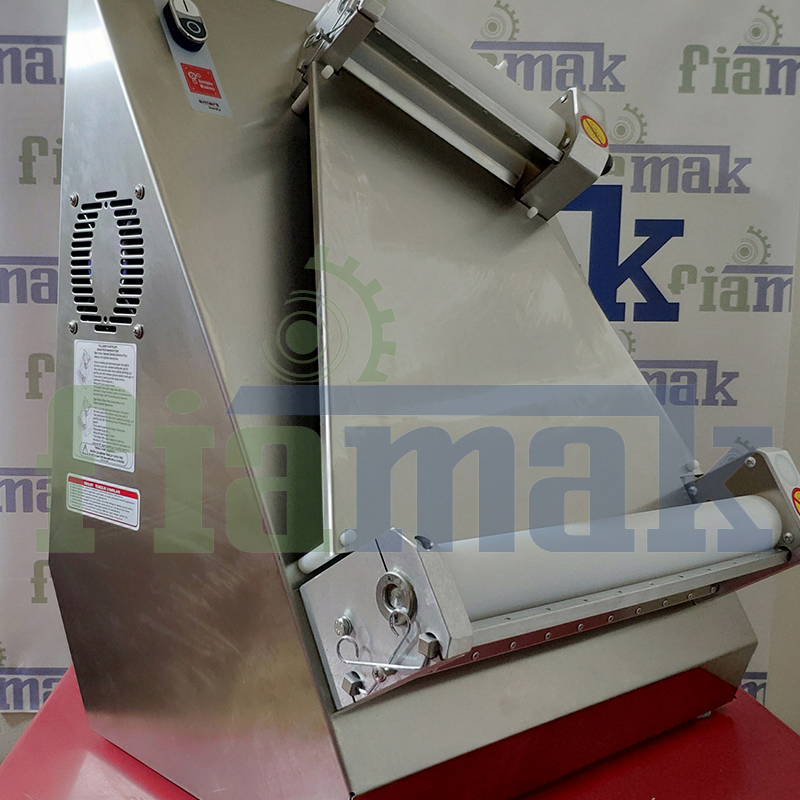 Çağdaş: Profesyonel 40 cm Yatay Hamur Açma Makinesi (Pizza, Lahmacun, Pide İçin) - Görsel 2