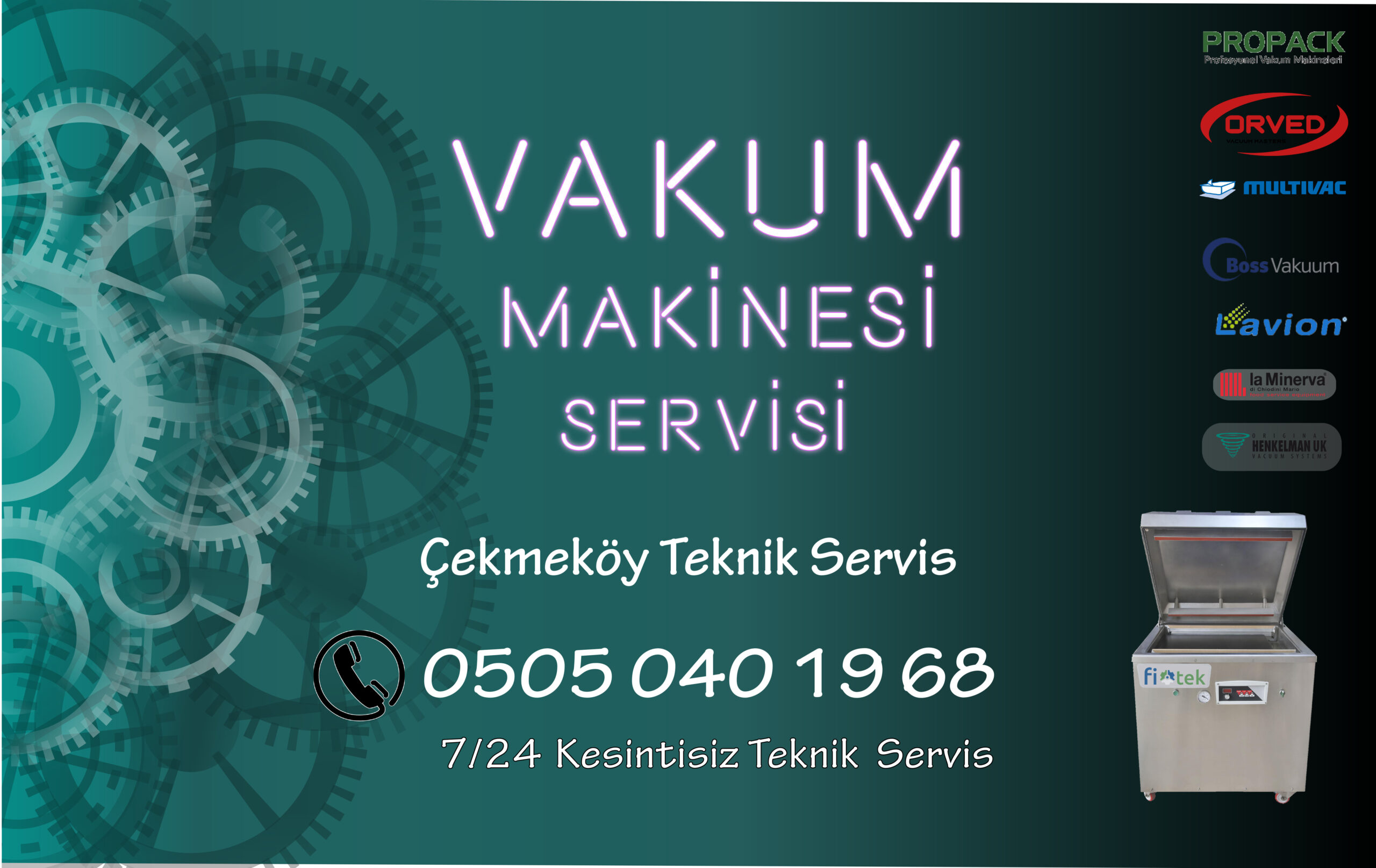 Şişli Vakum Makinesi Servisi
