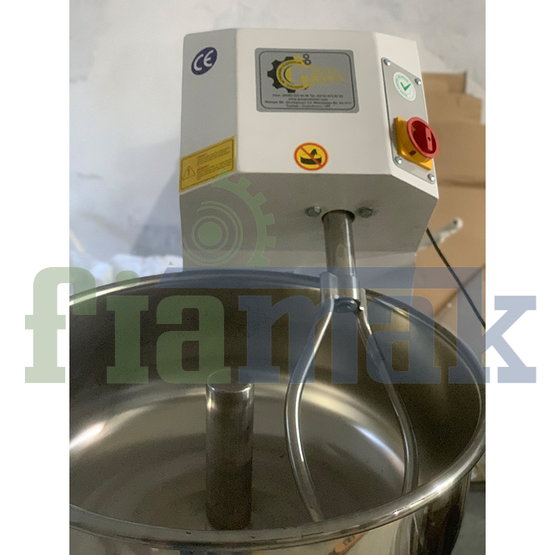 Fiamak 50 Kg Un / 75 Kg Hamur Yoğurma Makinesi | Endüstriyel Yüksek Kapasite - Görsel 3