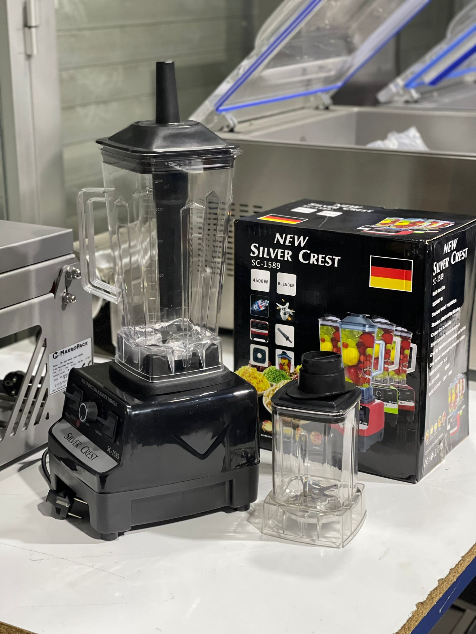 Silver Crest Blender, Cafe Blender, Bar Blender, Buz Kırıcı 4500 Watt - Görsel 3