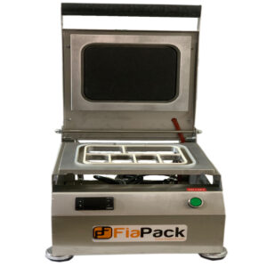 Fiapack 5 Farklı Kalıplı Paketleme Makinesi (5 Kalıplı) Tabak Kapatma Makinesi 178x227mm