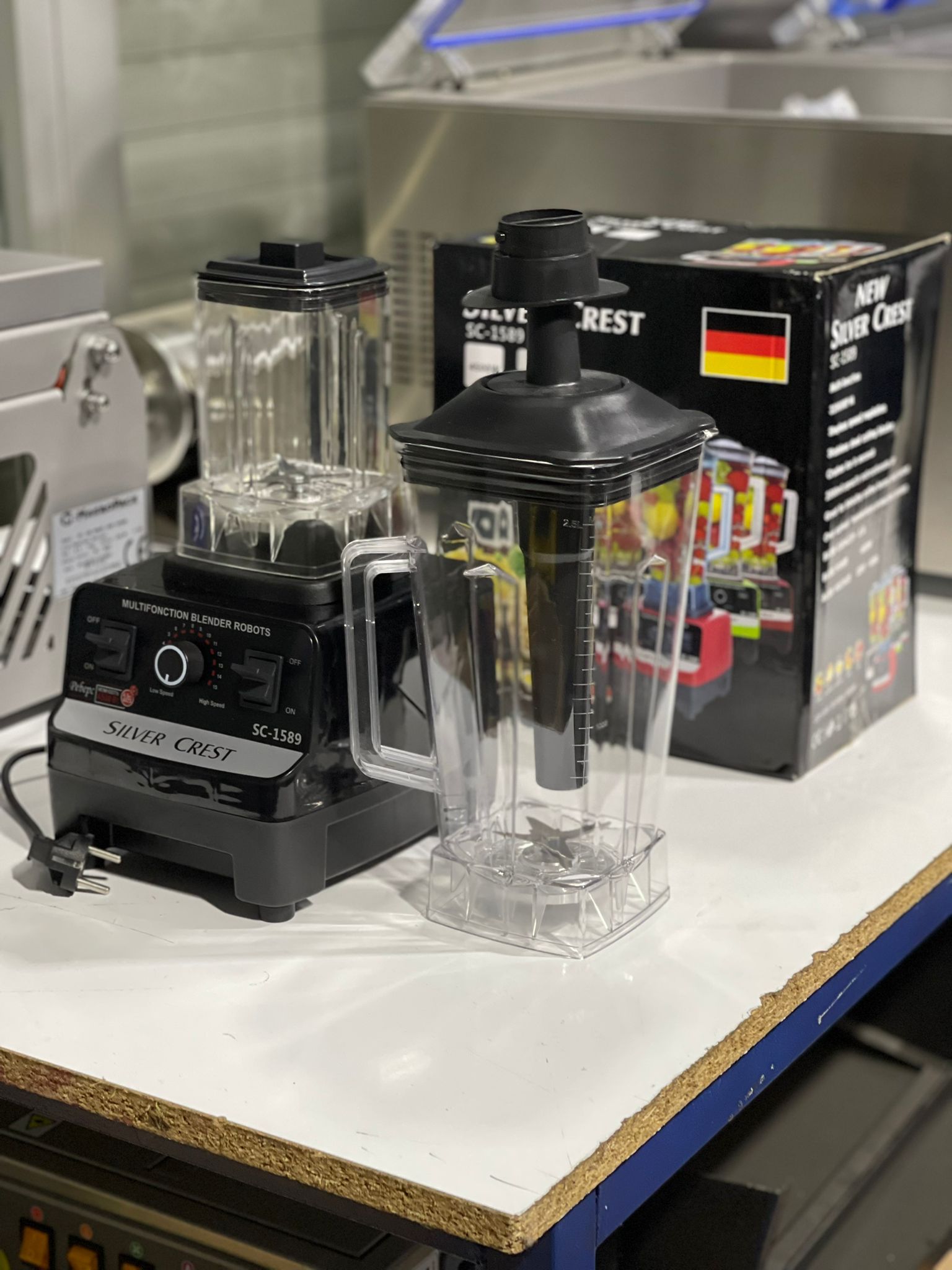 Silver Crest Blender, Cafe Blender, Bar Blender, Buz Kırıcı 4500 Watt - Görsel 4