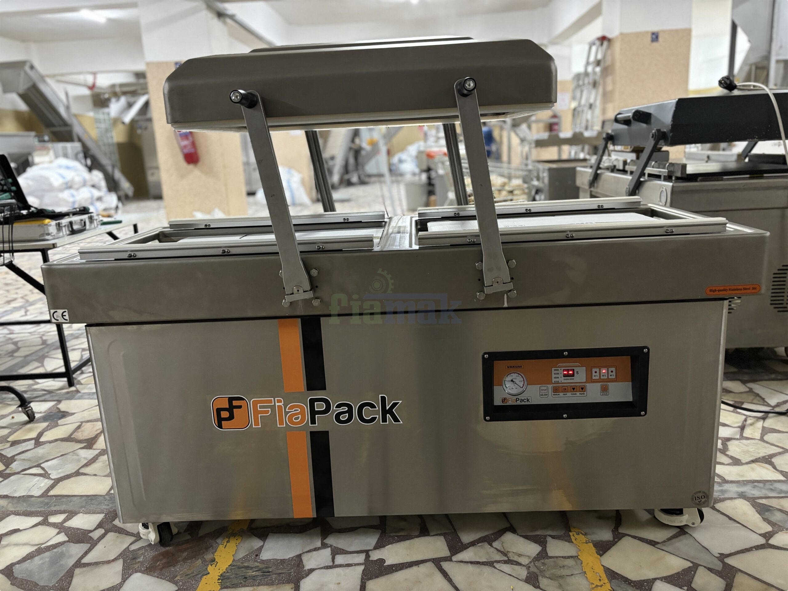Fiapack DF710 Çift Odalı Vakum Paketleme Makinesi - Sanayi Tipi 71cm Büyük Sanayi Tipi Vakum Makinası - Görsel 7