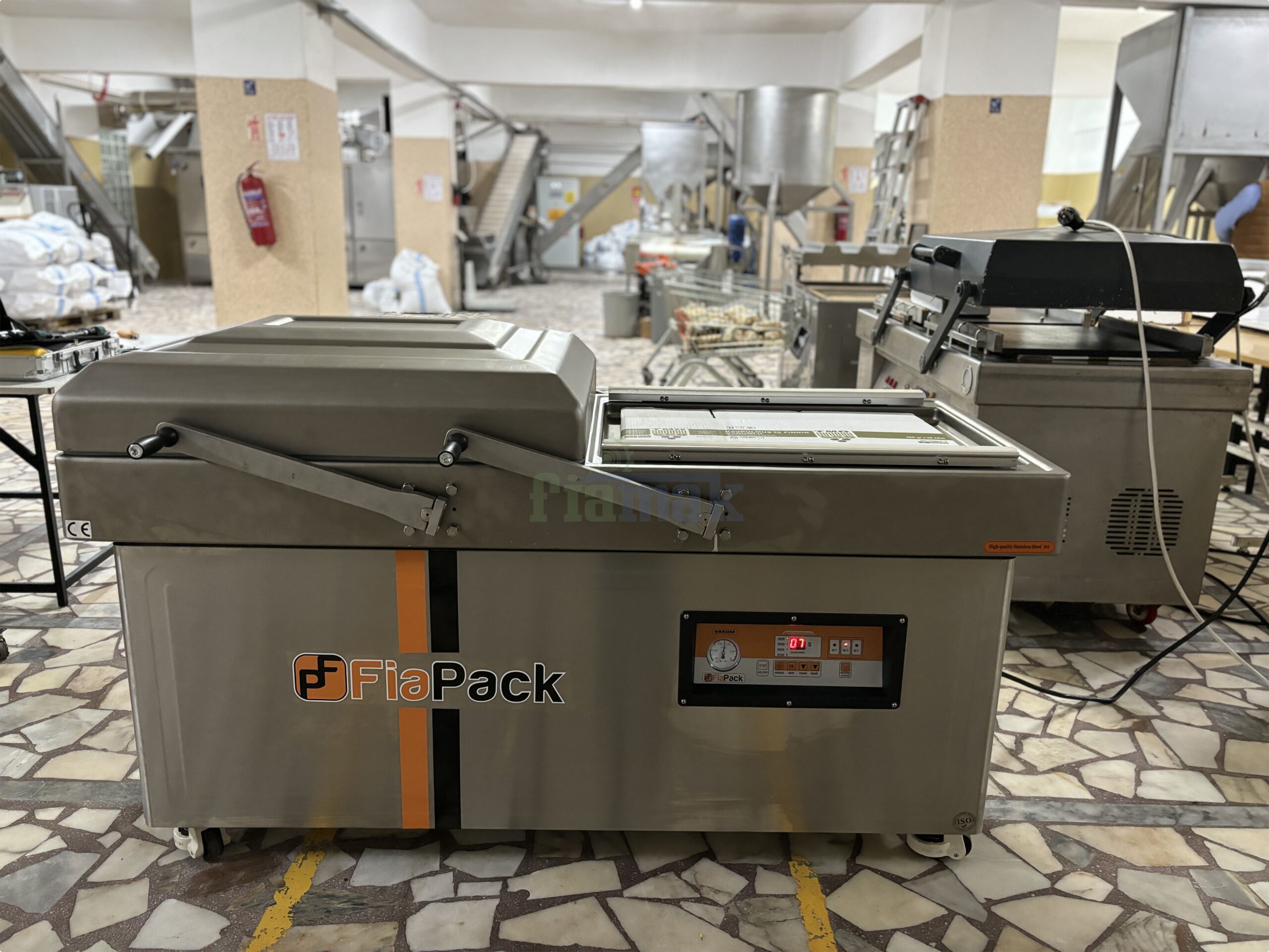 Fiapack DF710 Çift Odalı Vakum Paketleme Makinesi - Sanayi Tipi 71cm Büyük Sanayi Tipi Vakum Makinası - Görsel 6