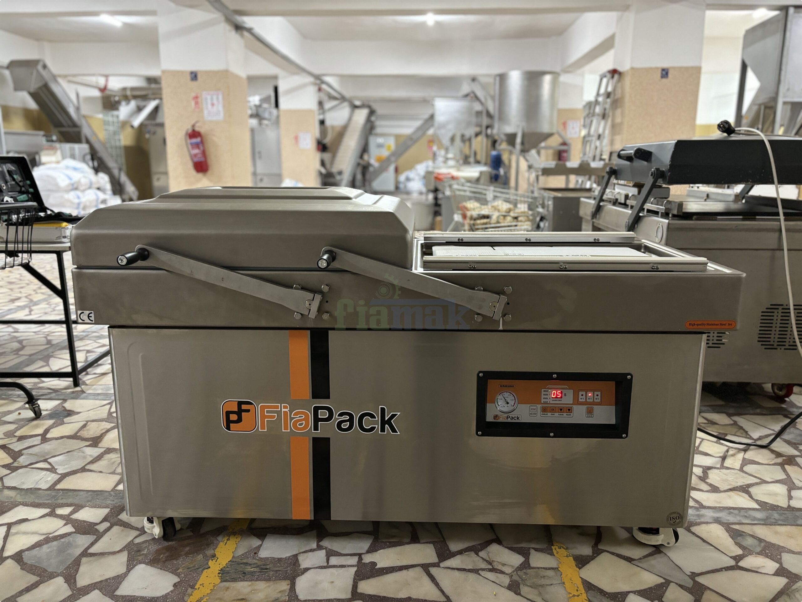 Fiapack DF710 Çift Odalı Vakum Paketleme Makinesi - Sanayi Tipi 71cm Büyük Sanayi Tipi Vakum Makinası - Görsel 8