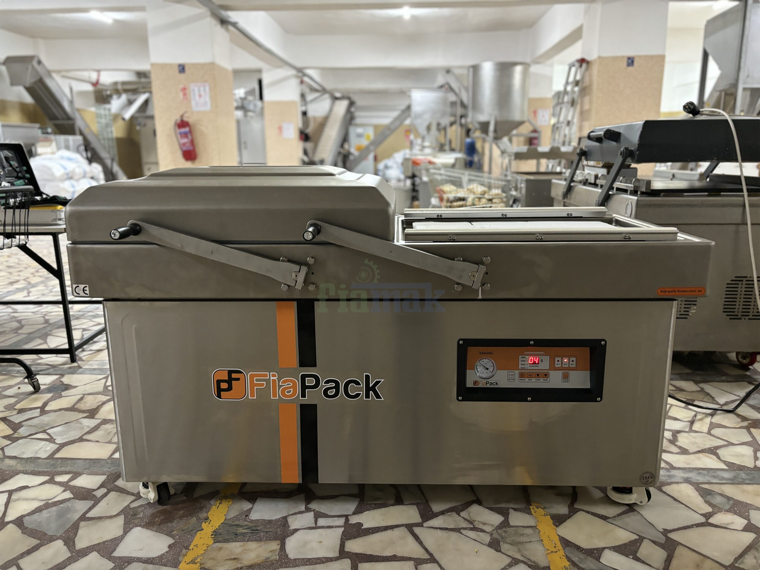 Fiapack DF710 Çift Odalı Vakum Paketleme Makinesi - Sanayi Tipi 71cm Büyük Sanayi Tipi Vakum Makinası - Görsel 10