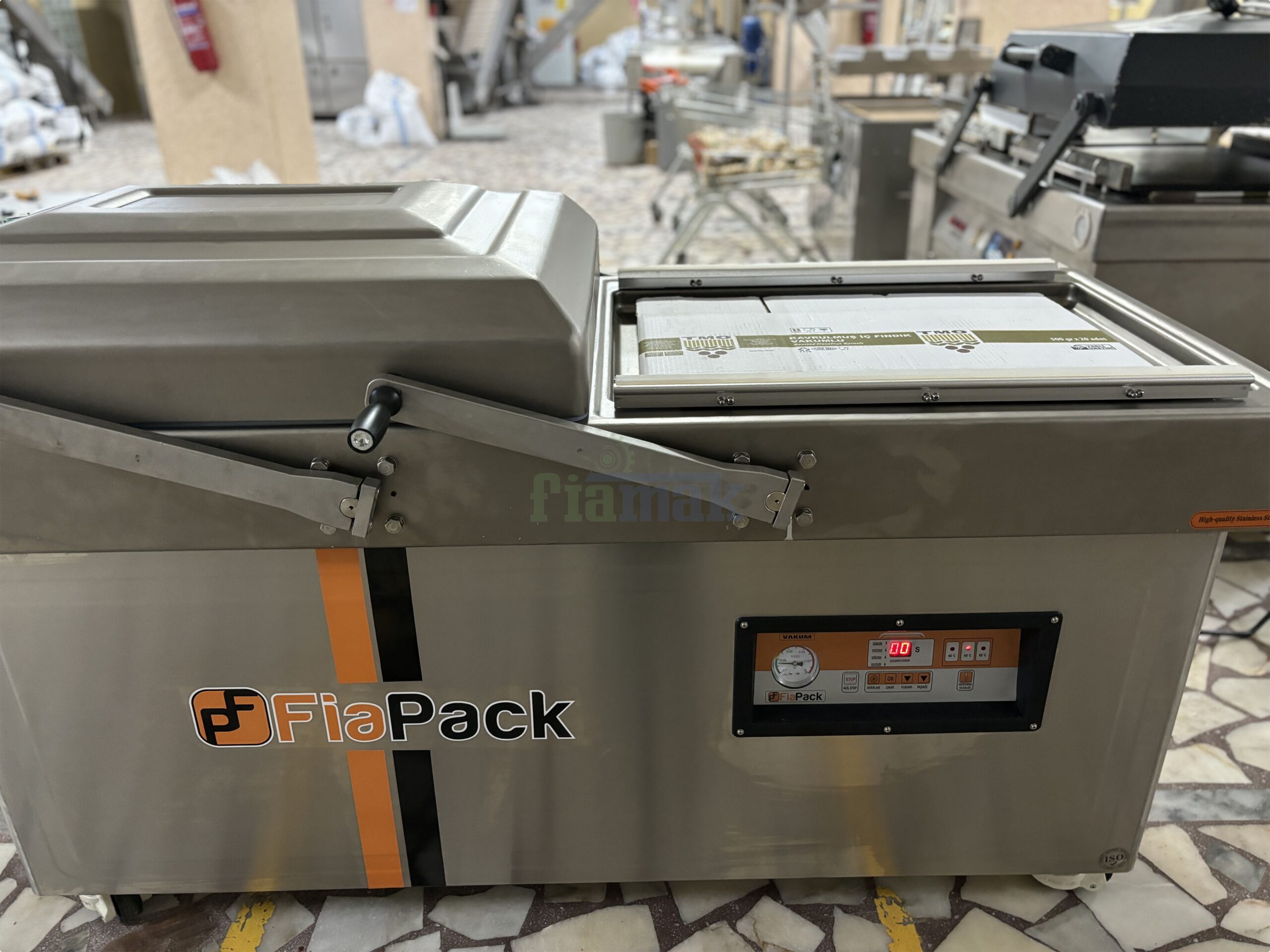 Fiapack DF710 Çift Odalı Vakum Paketleme Makinesi - Sanayi Tipi 71cm Büyük Sanayi Tipi Vakum Makinası - Görsel 9
