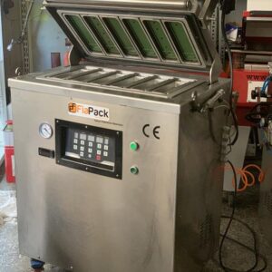 İkinci El Gazlı Tabak Kapatma Makinesi Fiapack Dürüm Paketleme Makinesi Çiğ Köfte Dürüm Kapatma