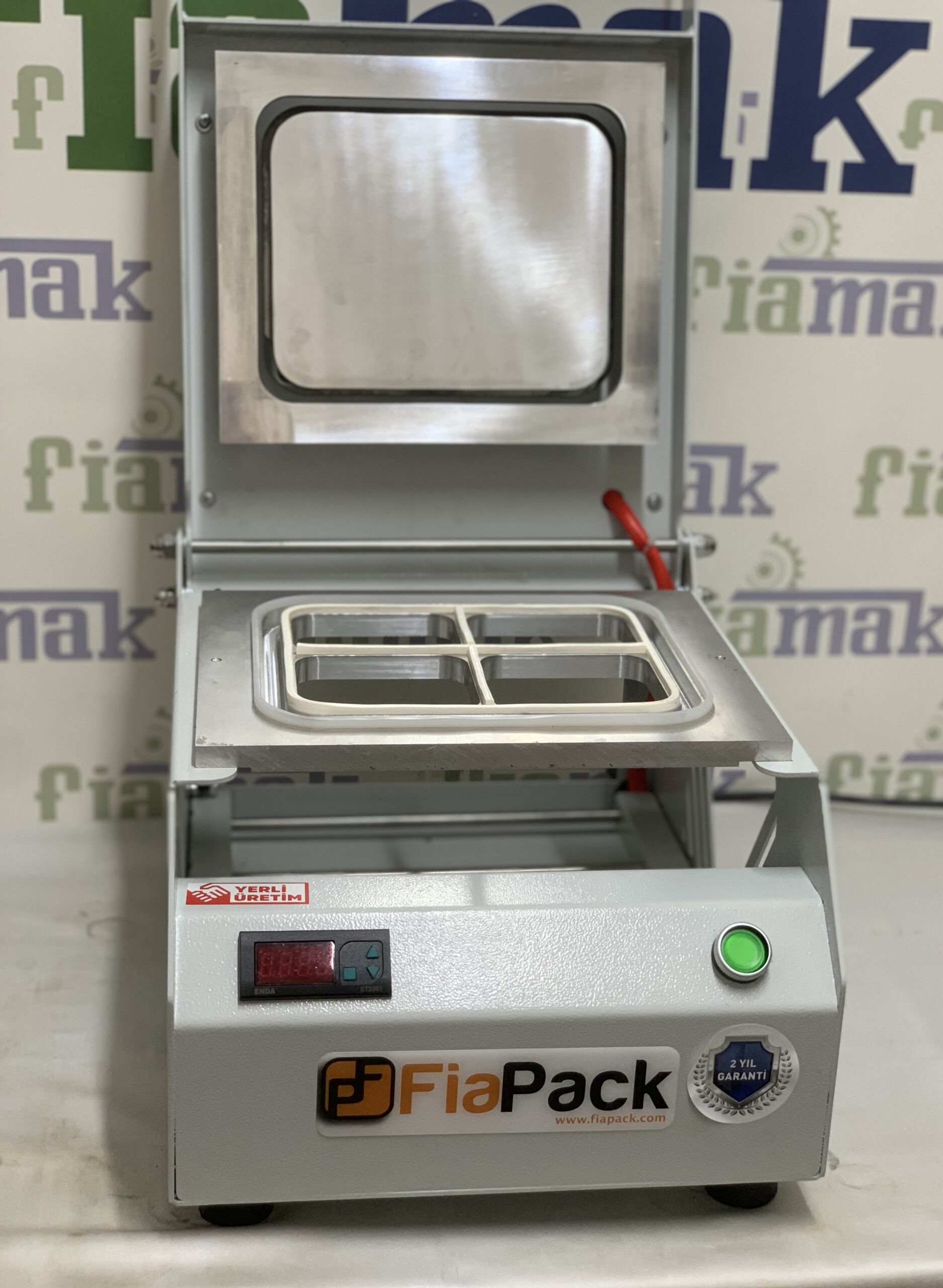 Fiapack Tabak Kapatma Makinesi Statik 227x178 mm 4 Bölmeli - Görsel 3