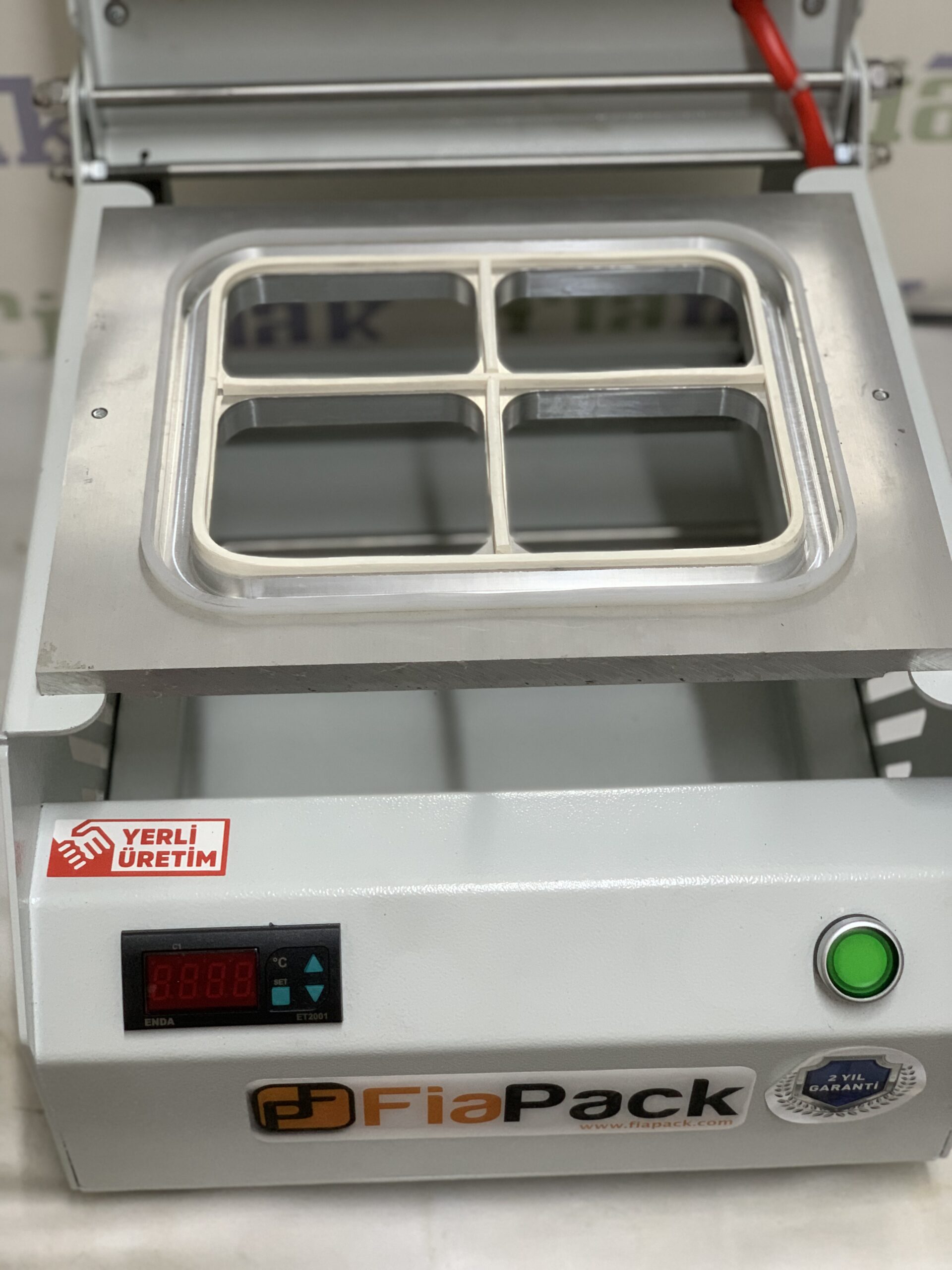 Fiapack Tabak Kapatma Makinesi Statik 227x178 mm 4 Bölmeli - Görsel 2