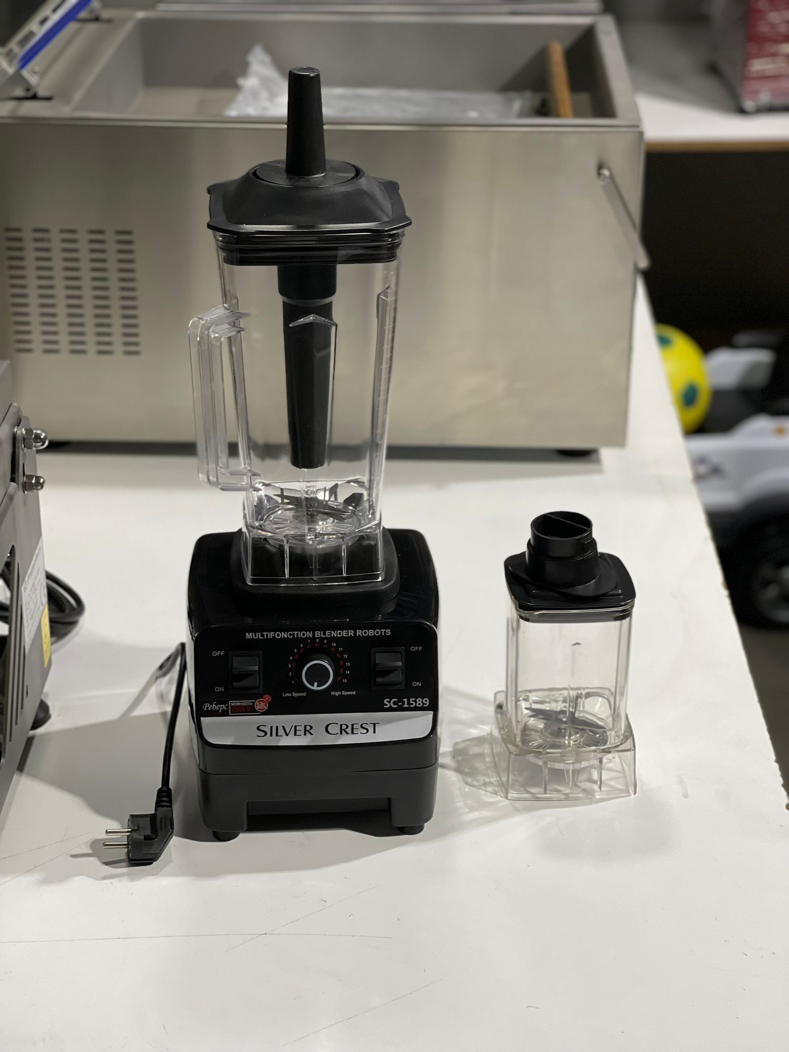 Silver Crest Blender, Cafe Blender, Bar Blender, Buz Kırıcı 4500 Watt - Görsel 8