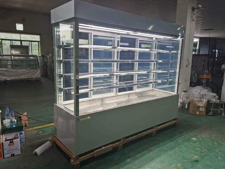 Düz Renk Cephe Tipi Pasta Dolabı 300 CM: Süpermarketler ve Büyük Pastaneler İçin Mega Teşhir Çözümü - Görsel 3