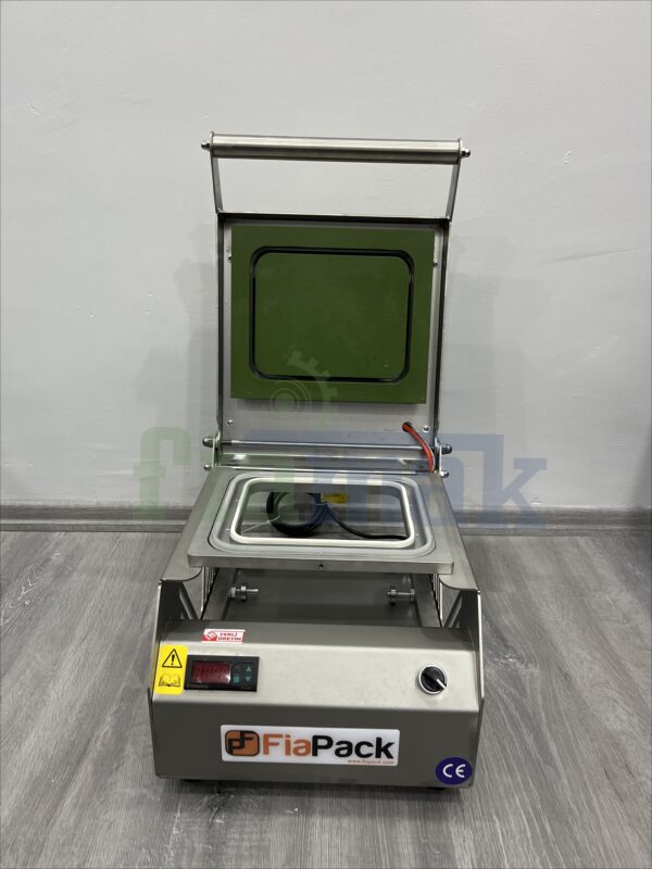 Fiapack Tabak Kapatma Makinesi Paslanmaz 227x178 mm 1 Bölmeli - Görsel 3