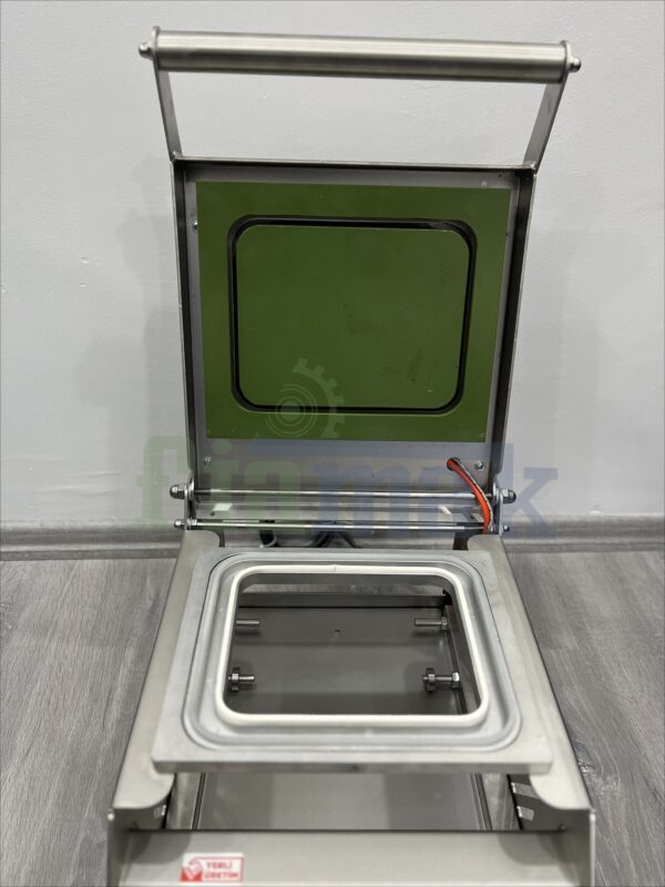 Fiapack Tabak Kapatma Makinesi Paslanmaz 227x178 mm 1 Bölmeli - Görsel 5