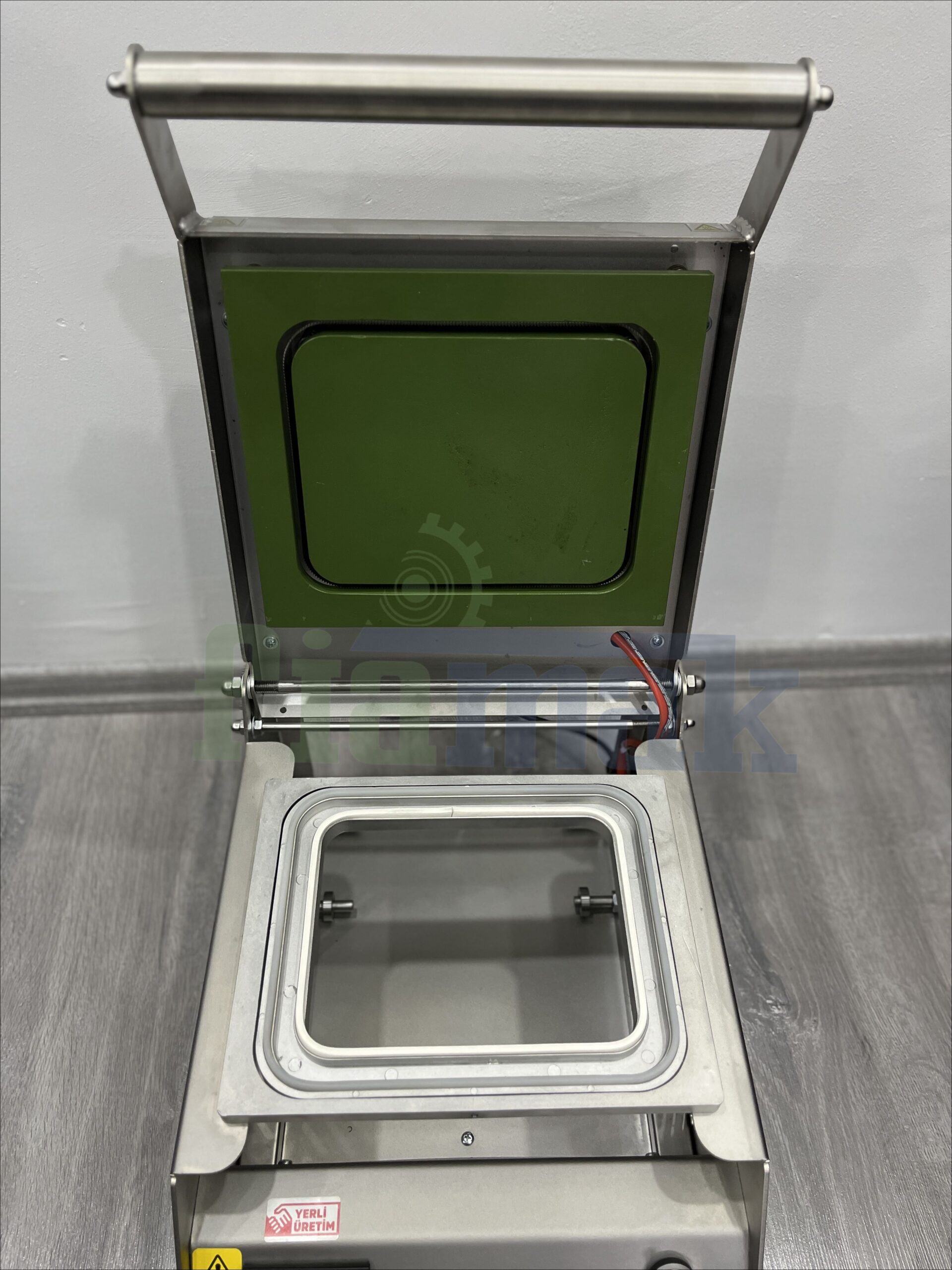 Fiapack Tabak Kapatma Makinesi Paslanmaz 227x178 mm 1 Bölmeli - Görsel 7