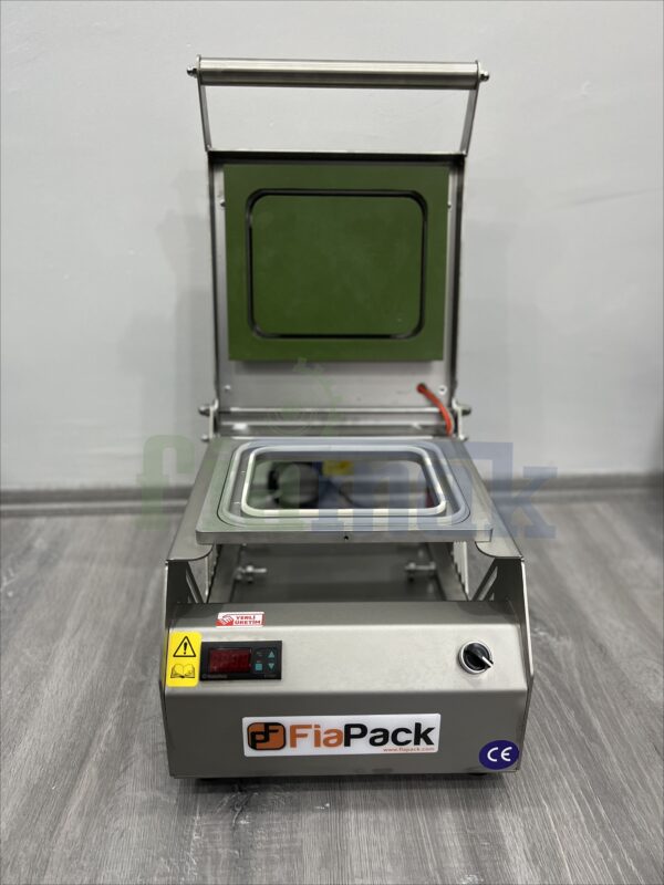 Fiapack Tabak Kapatma Makinesi Paslanmaz 227x178 mm 1 Bölmeli - Görsel 8
