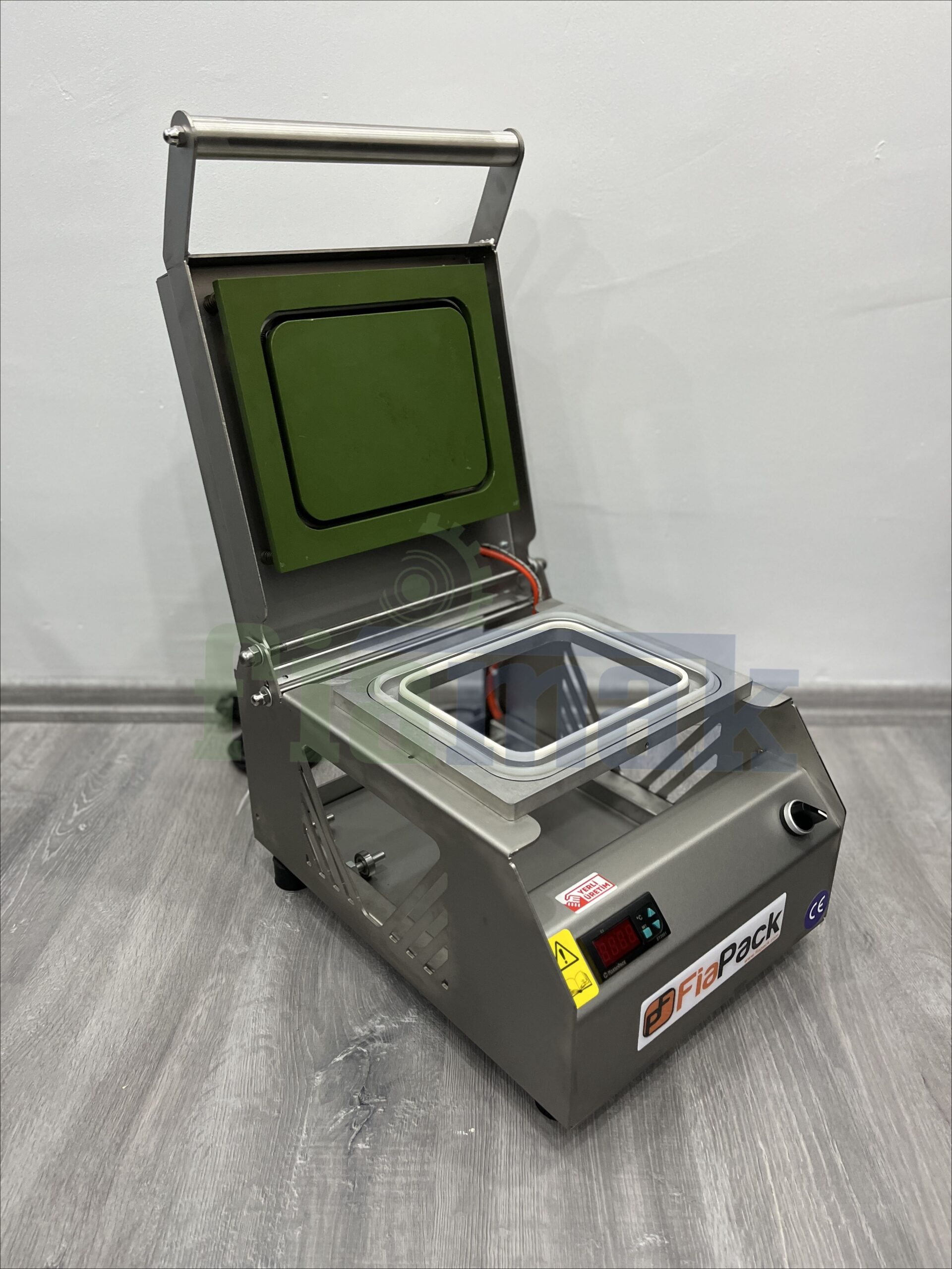 Fiapack Tabak Kapatma Makinesi Paslanmaz 227x178 mm 1 Bölmeli - Görsel 9