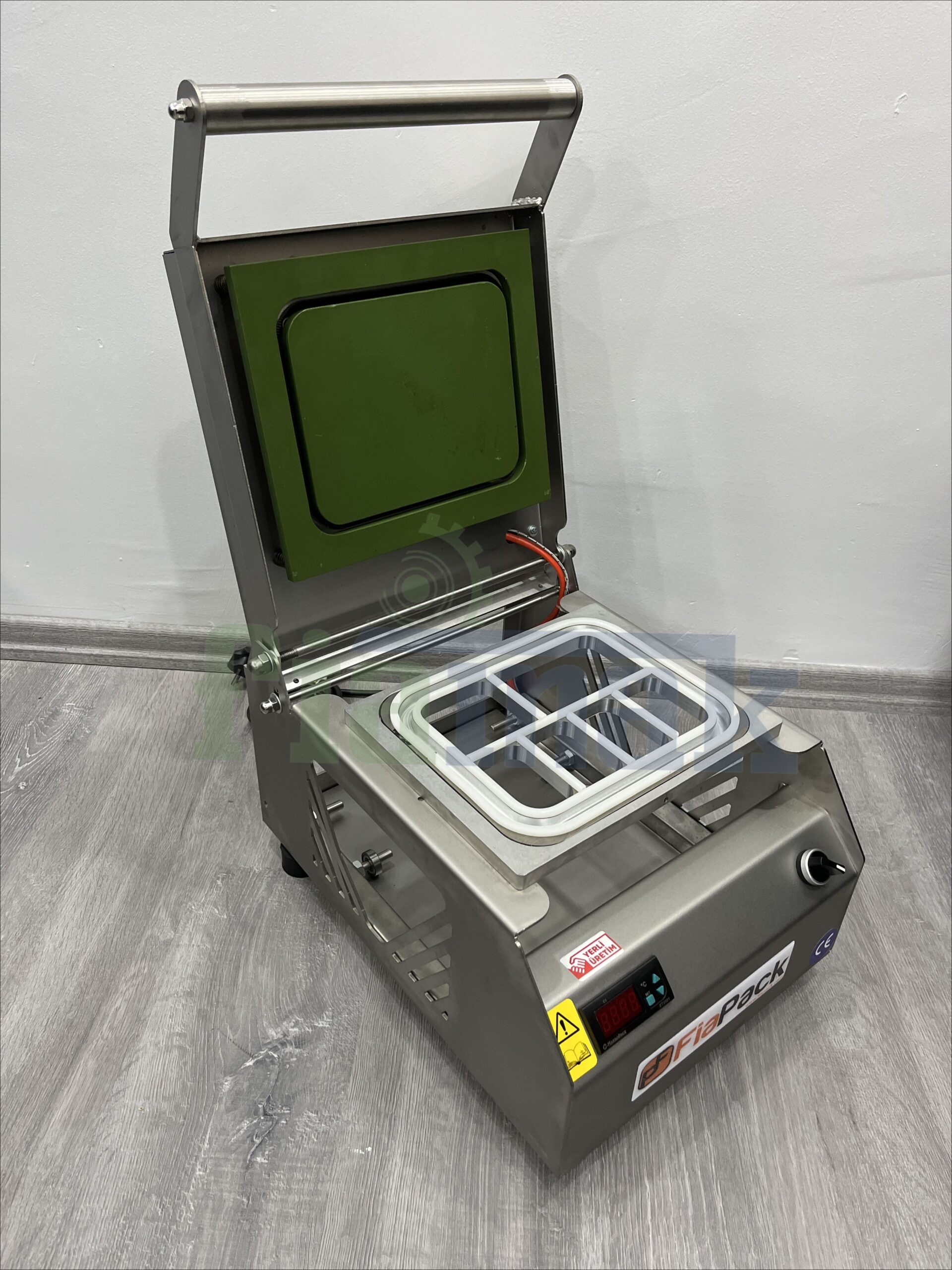 Fiapack Tabak Kapatma Makinesi Paslanmaz 227x178 mm 6 Bölmeli - Görsel 2