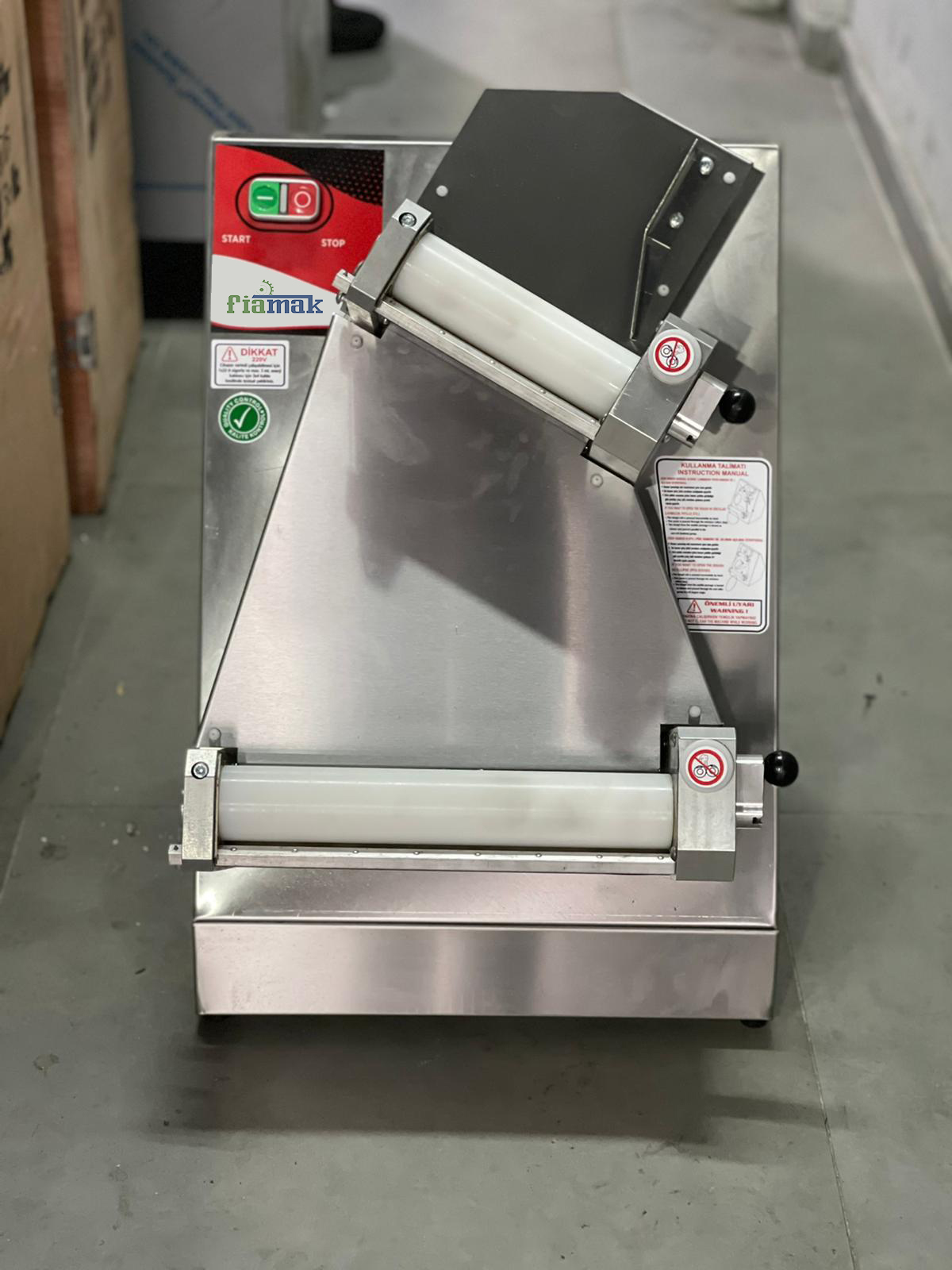 Fiamak Pide,Lahmacun Hamur Açma Makinesi 30 cm - Görsel 4