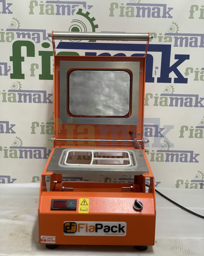 Fiapack Orange Tabak Kapatma Makinesi Statik 227x178 mm 3 Bölmeli - Görsel 8