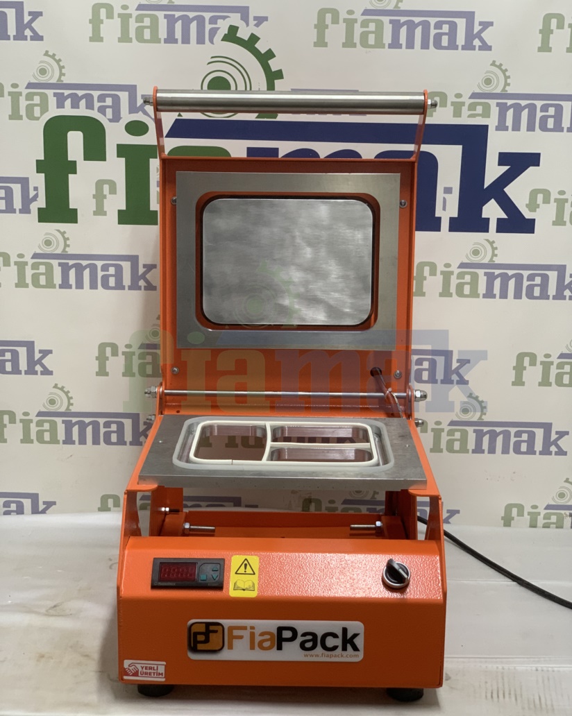 Fiapack Orange Tabak Kapatma Makinesi Statik 227x178 mm 3 Bölmeli - Görsel 7