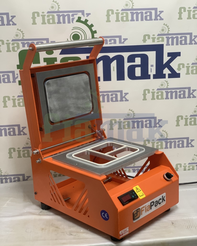 Fiapack Orange Tabak Kapatma Makinesi Statik 227x178 mm 3 Bölmeli - Görsel 2