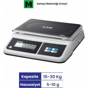 Cas Pr ıı D 15 kg. Onaylı Tartım Terazisi