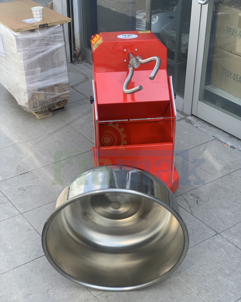 Devirmeli Çıkma Kazan 25 kg UN 35 kg HAMUR Yoğurma Makinesi - Görsel 3