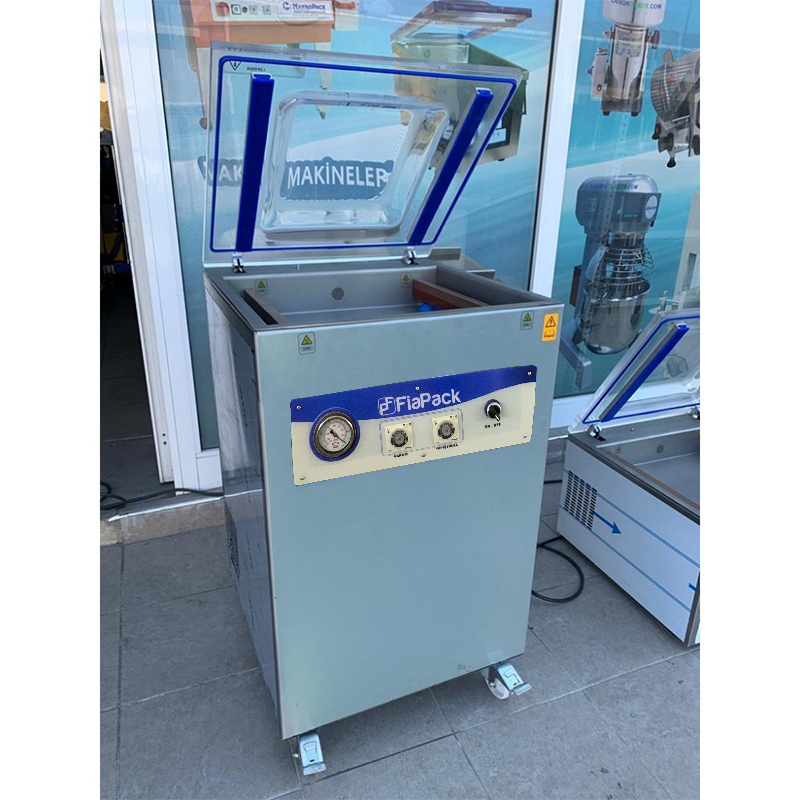 Fiapack 41 cm Çift Çene Ayaklı Vakum Makinesi | Profesyonel Sanayi Tipi (3 Yıl Garanti) - Görsel 2