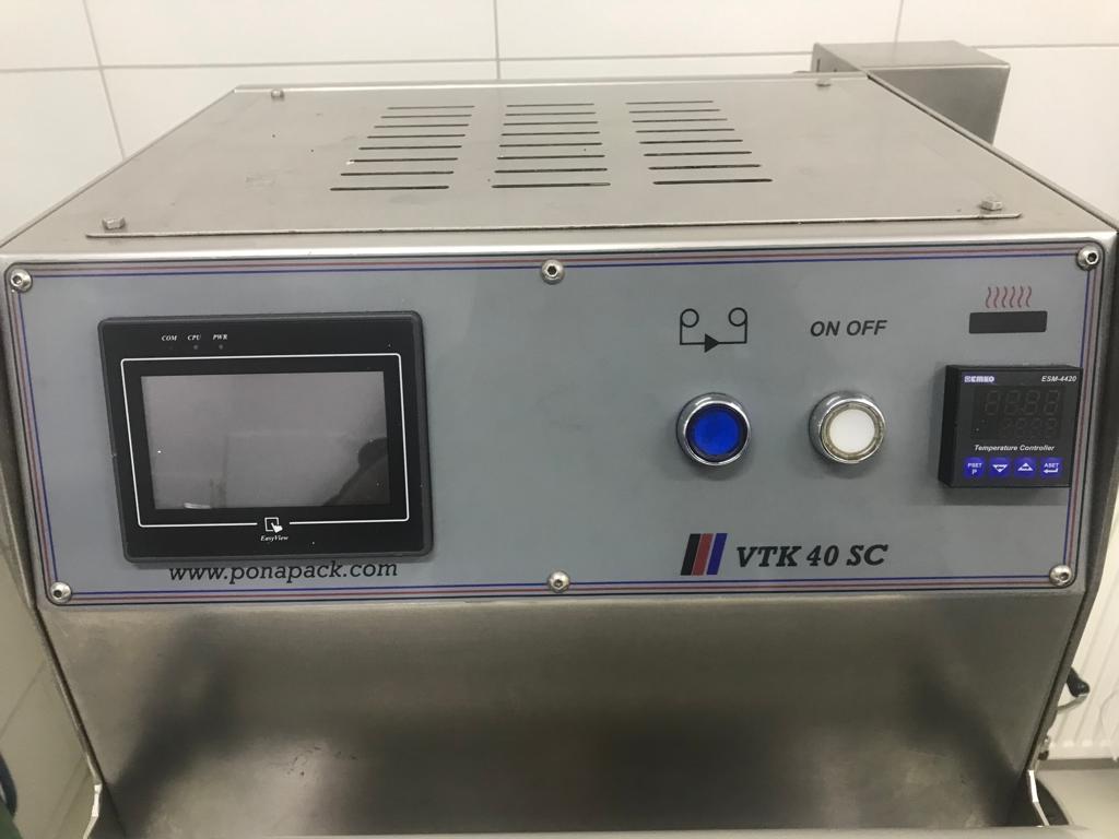 Ponapack VTK 40 SC Çekmeceli Gazlı Tabak Kapatma Makinesi ikinci el - Görsel 5