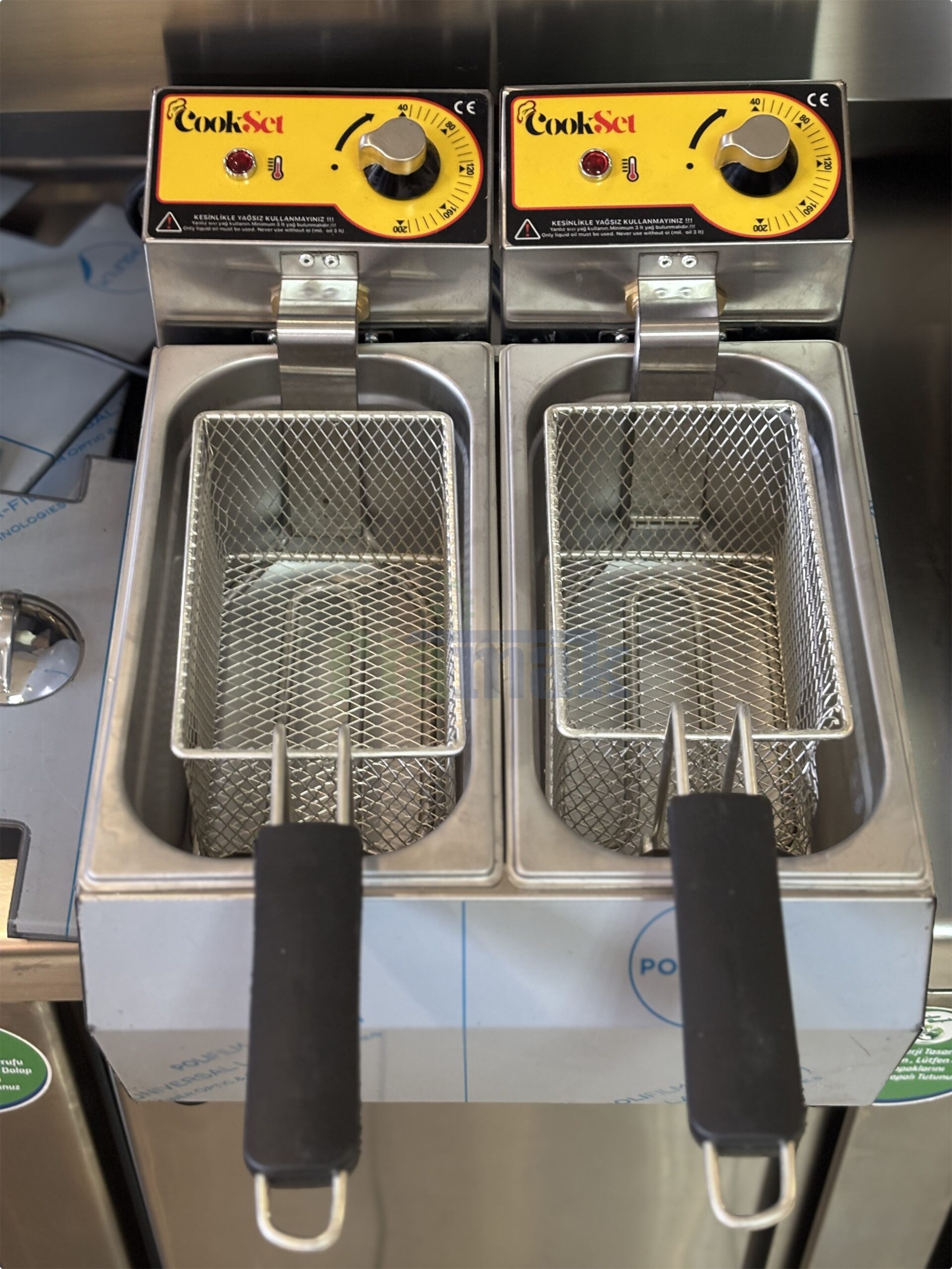 CookSet 3+3 Elektrikli Fritöz - Görsel 3