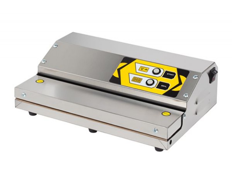 Arisco Vakum Paketleme Makinesi VPM45 – 450 mm Yapıştırma Uzunluğu, 15 lt/dk Vakum Pompası, Paslanmaz Çelik Gövde