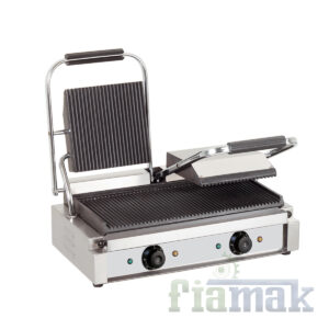 Arisco Elektrikli Tost Makinesi – 2 Izgaralı, 300°C Sıcaklık, 2200W Güç