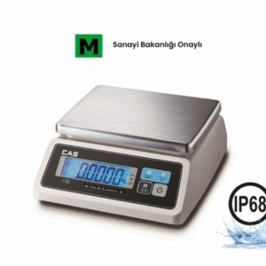 Cas Sw II W 30 kg. Sıvı Korumalı Tartım Terazisi