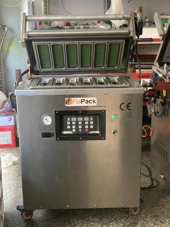 İkinci El Gazlı Tabak Kapatma Makinesi Fiapack Dürüm Paketleme Makinesi Çiğ Köfte Dürüm Kapatma - Görsel 3