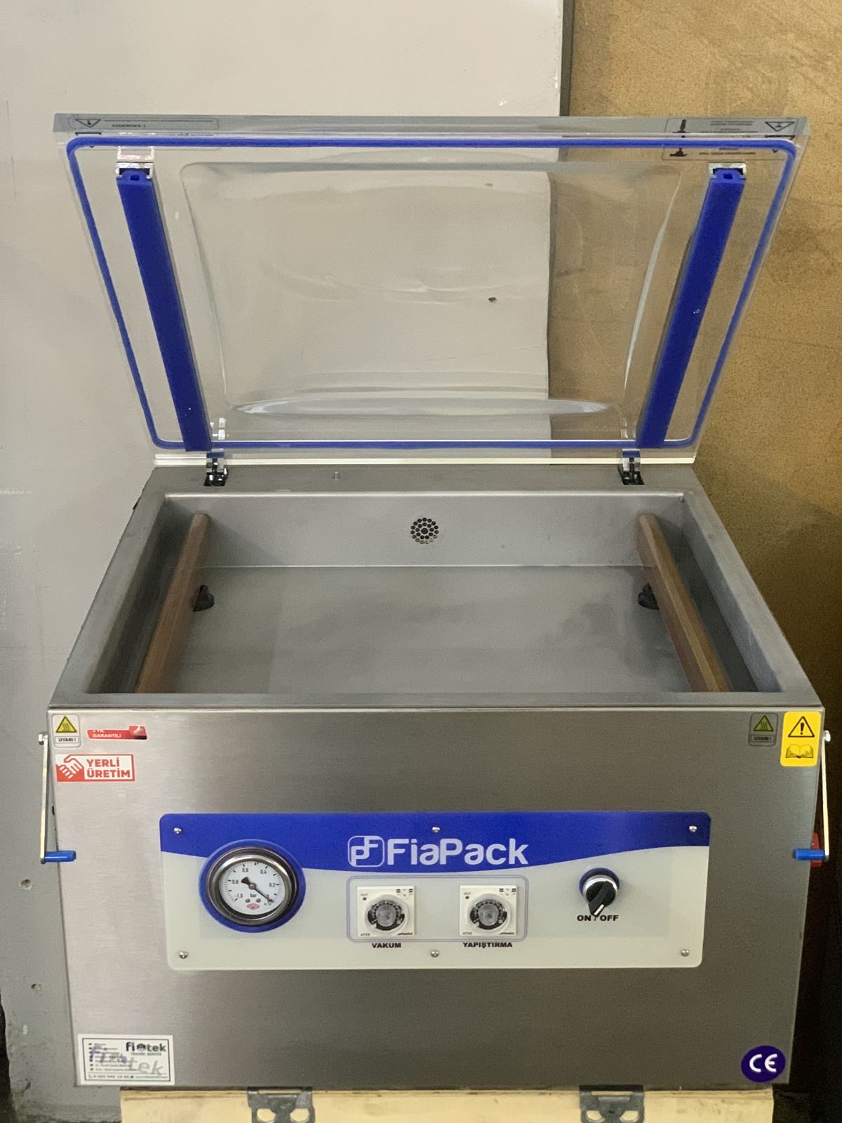 Fiapack Vakum Makinesi - 51 cm Çift Çene Vakum Makinası - Görsel 5