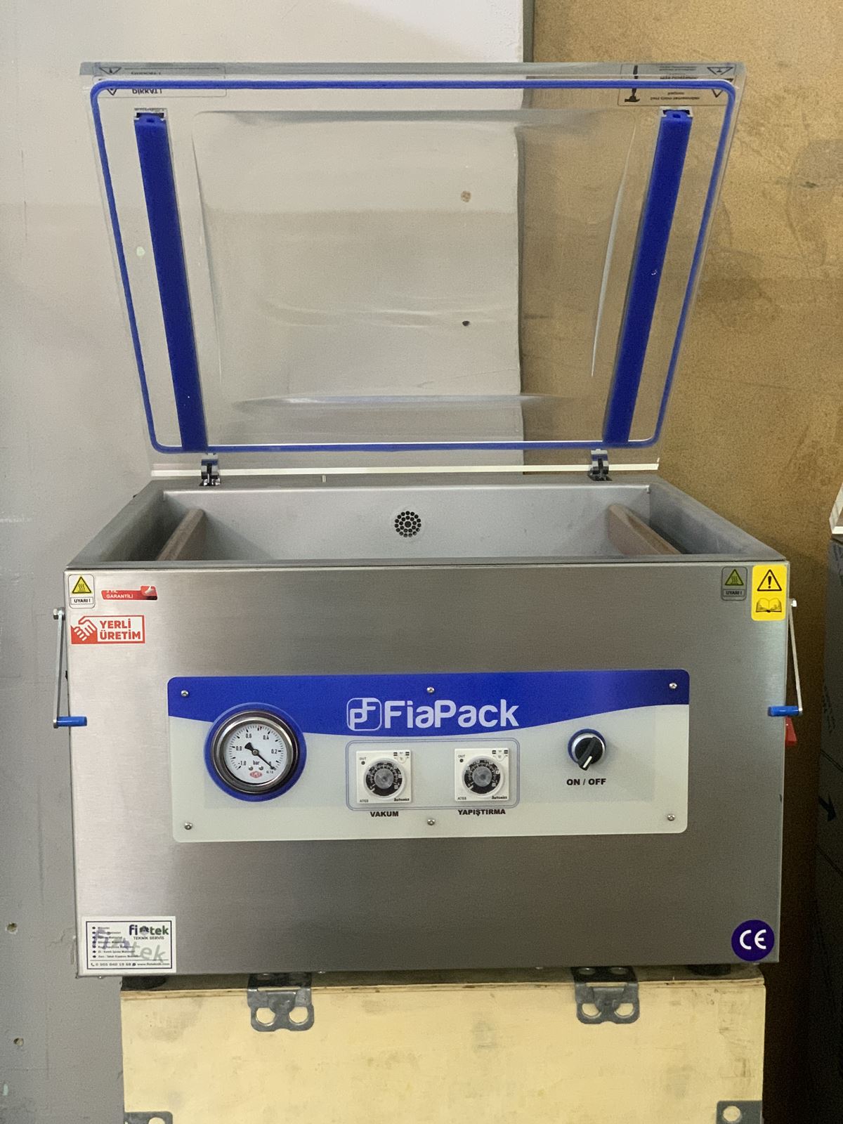 Fiapack Vakum Makinesi - 51 cm Çift Çene Vakum Makinası - Görsel 8