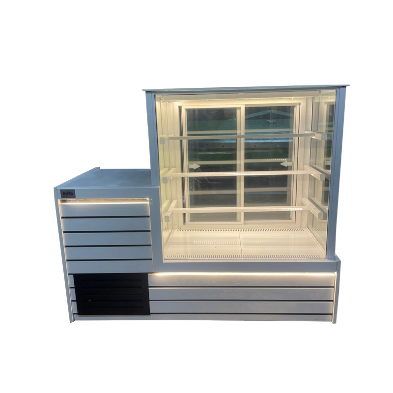 Fiamak Bankolu Pasta Teşhir Dolabı 130 CM